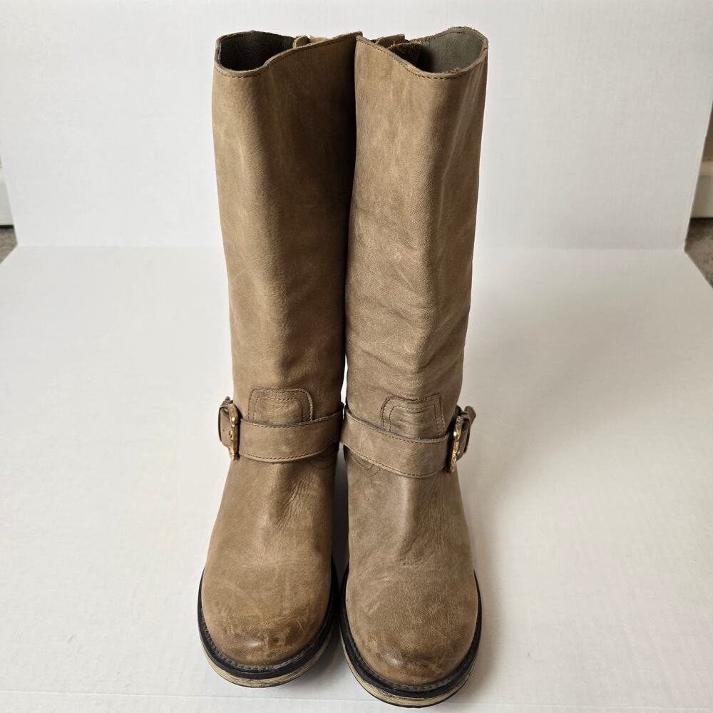 Steve Madden Taupe Knee High Boots Size 8 - Picture 6 of 6